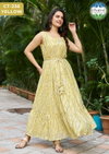 Padmakshi By Chansi Trendz Chinon Printed Gown Wholesale Suppliers In Mumbai